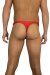 Juicee Peach G-String pour homme Rouge