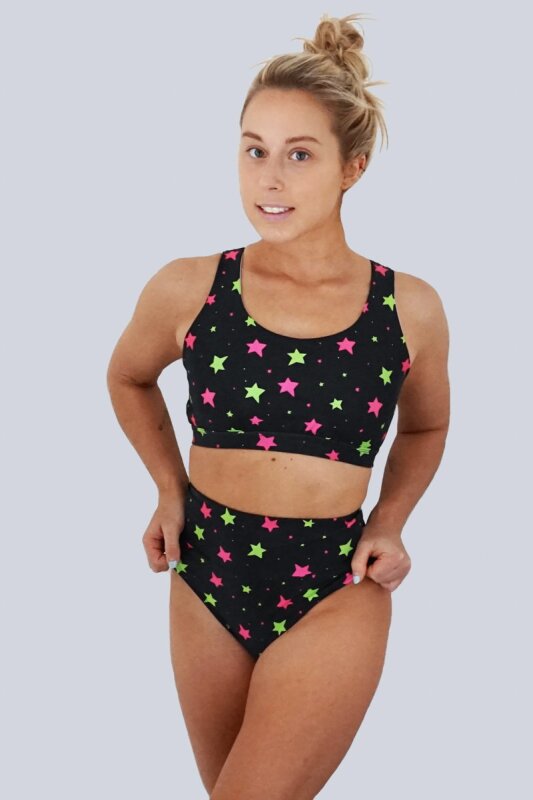 Juicee Peach Short Néon Stars XS