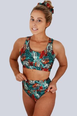 Juicee Peach Short Wild Jungle XL