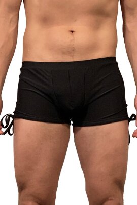 Juicee Peach Short homme avec attache Noir M