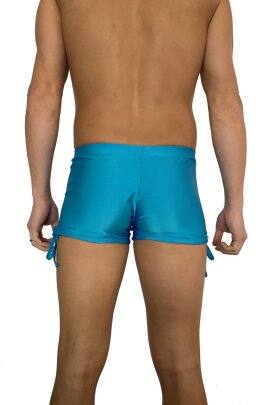 Juicee Peach Short homme avec attache Bleu L