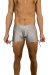 Juicee Peach Short homme avec attache Gris argenté XS
