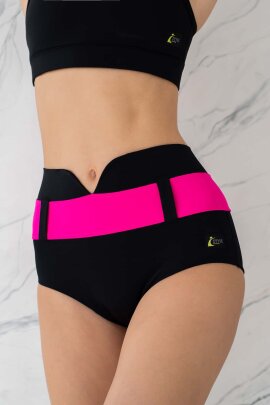i-Style Short Bondiana M Noir / Rose vif
