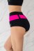 i-Style Short Bondiana M Noir / Rose vif