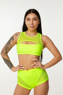 Polerina Short Jaune néon