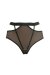 Hamade Activewear Short taille haute résille avec bretelles