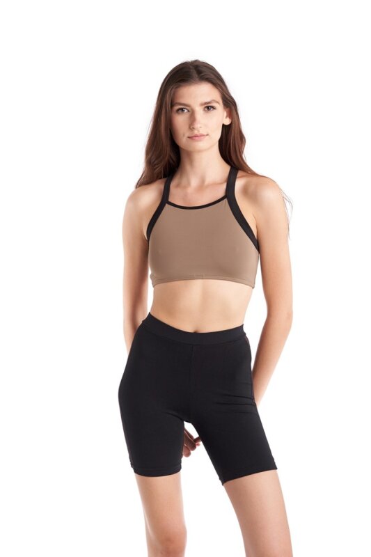 Hamade Activewear Short cycliste avec détail résille XL