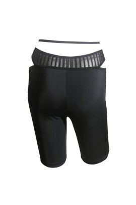 Hamade Activewear Short cycliste avec détail résille et boucle XL