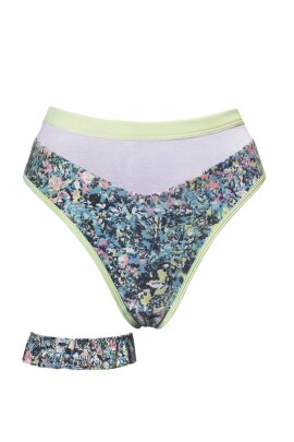 Hamade Activewear Short Jarretière Floral S