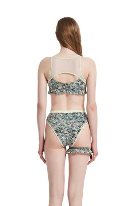Hamade Activewear Haut Dance Floral L