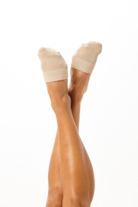 Chaussettes de protection de pointes Vanille
