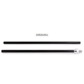 Ensemble de barres X-Pole X-Stage Lite Silicone Noir 45 mm Occasion