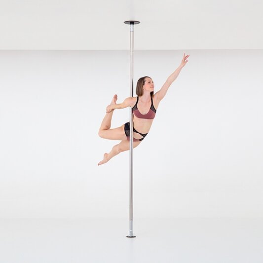 Lupit Pole Classic G2 avec système Quick-Lock Chrome 45 mm 2,34 m - 2,83 m