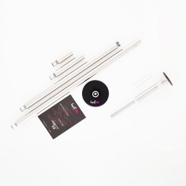 Lupit Pole Classic G2 avec système Quick-Lock Chrome 45 mm 2,34 m - 2,83 m