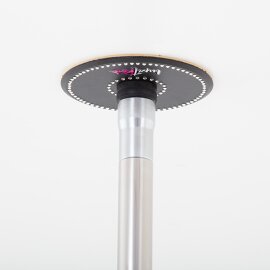 Lupit Pole Diamond G2 avec système Quick-Lock Chrome 45 mm 2,34 m - 2,83 m