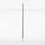Lupit Pole Diamond G2 avec système Quick-Lock 45 mm et revêtement thermolaqué noir 2,34 m - 2,83 m