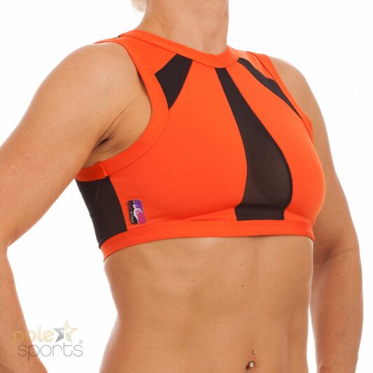 PoleFit Haut Starburst XS Orange