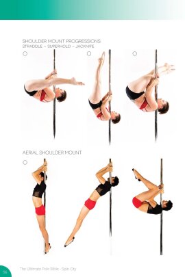 Livre La Bible ultime de la Pole dance 6ème édition - Anglais