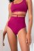 Lunalae Short taille haute Kimmy Magenta