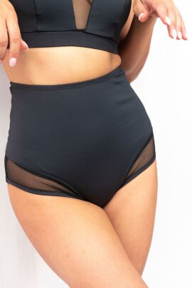 Lunalae Short taille haute Midnight Noir