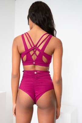 Lunalae Short taille haute Kimmy Magenta L