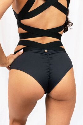 Lunalae Short taille basse Tara Noir M