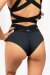 Lunalae Short taille basse Tara Noir XL