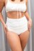 Lunalae Short taille haute Izzy Blanc XL