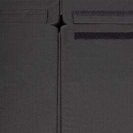 Tapis de pole dance PoleSports avec poignée de transport Ø 160 cm Noir