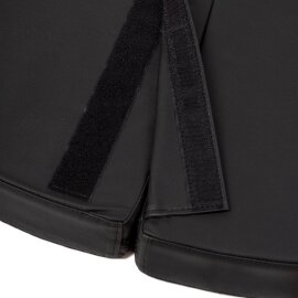 Tapis de pole dance PoleSports avec poignée de transport Ø 150 cm Noir 10 cm