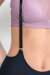 Lunalae Short jarretière Zena Noir XS