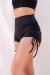 Lunalae Short taille haute Drawstring Noir M