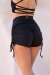 Lunalae Short taille haute Drawstring Noir M