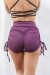 Lunalae Short taille haute Drawstring Mûre S