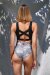 Pole Addict Sports Haut dos-nu croisé Bonette M