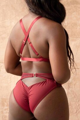 Tatiana Active Wear Haut Kaiz Bourgogne XS