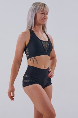 Juicee Peach Short Rio Peacock XL