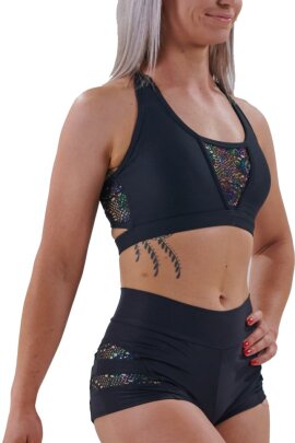 Juicee Peach Short Rio Peacock XL