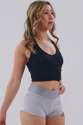 Juicee Peach Short réversible Gris argenté