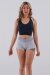 Juicee Peach Short réversible Gris argenté XS