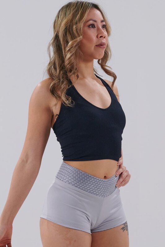 Juicee Peach Short réversible Gris argenté XL