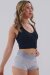 Juicee Peach Short réversible Gris argenté XL