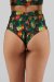 Juicee Peach Short brésilien taille haute Boho Feathers