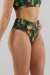 Juicee Peach Short brésilien Boho Feathers XL
