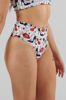 Juicee Peach Short brésilien Lipstick & Heels