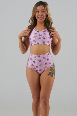 Juicee Peach Short brésilien taille haute Just Desserts