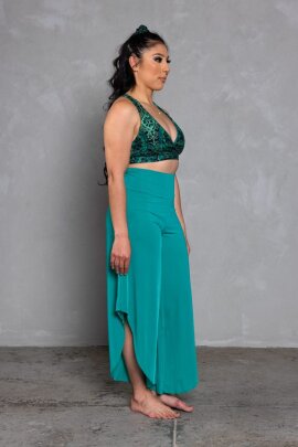 AMBR Designs Delilah Pantalon fluide Émeraude