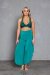 AMBR Designs Delilah Pantalon fluide Émeraude S