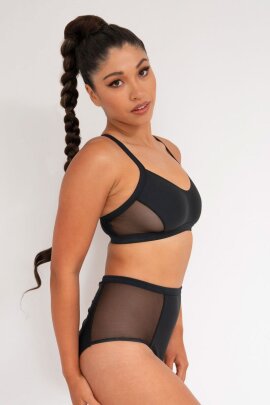 Lunalae Short taille haute Bellani Noir XS