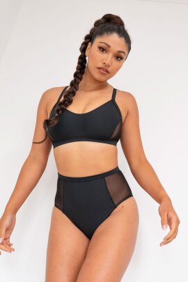 Lunalae Short taille haute Bellani Noir S